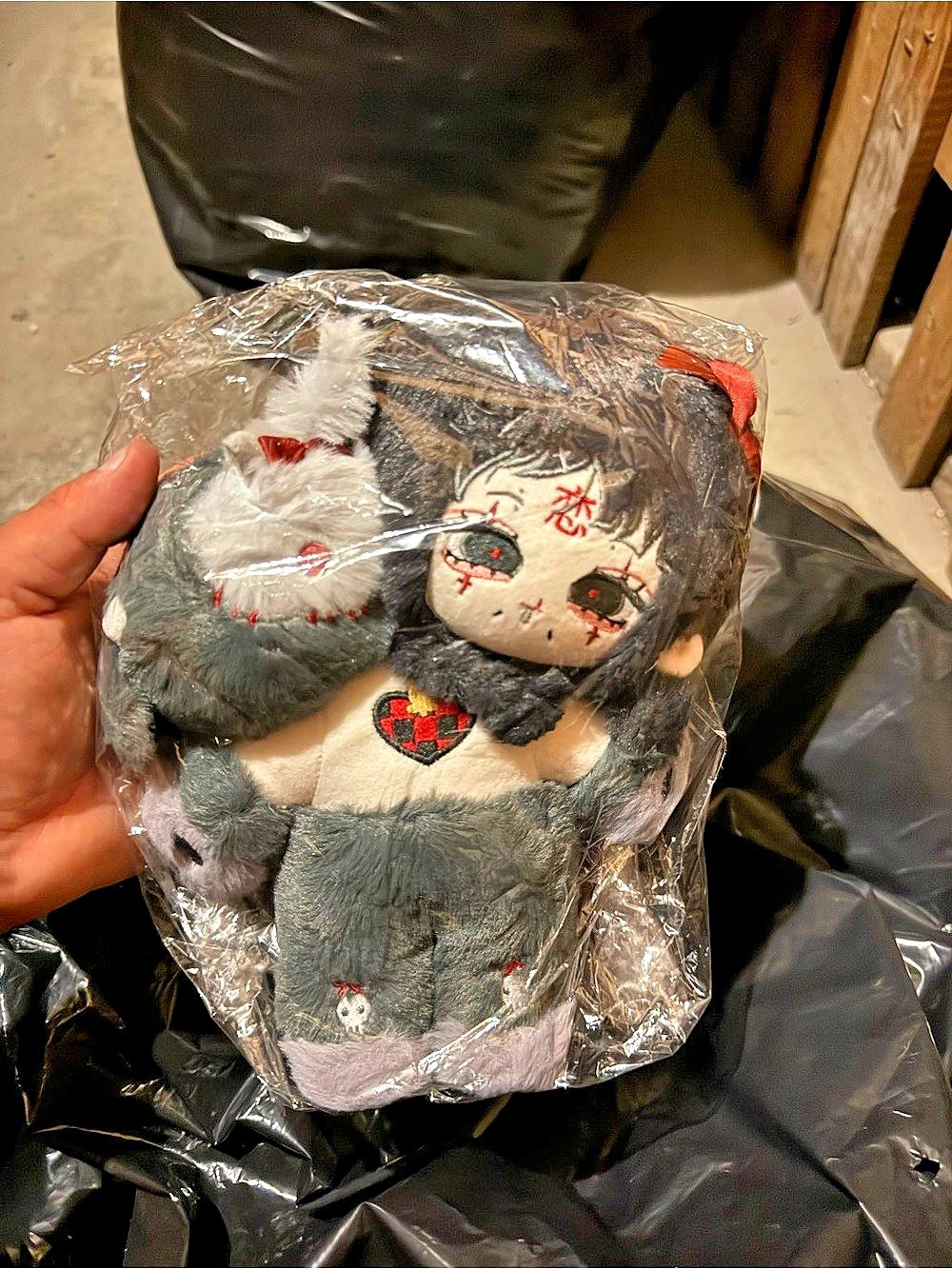 20cm Cotton Doll Full Set with Outfit - "Left Ventricle Trap" Left Ventricle